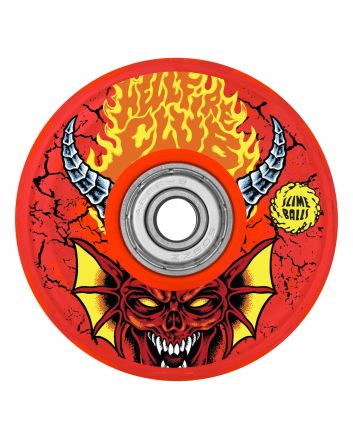 Ruedas de Skate con luces Slime Balls x Stranger Things Hellfire Club Light Ups 66mm 78A