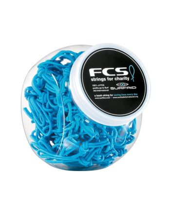 Cuerda para atar el invento a la tabla FCS Leash String azul