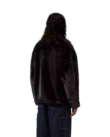 Mujer con Chaqueta de pelo Carhartt WIP W' Olney Michigan Coat negra 