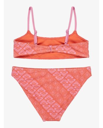 Bikini bralette Roxy Girl Heart N Soul Emberglow para niña 6-16 años