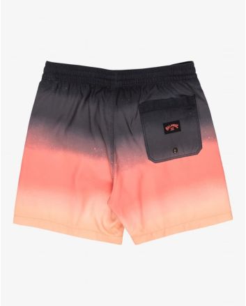 Bañador Billabong All Day Fade Layback 14'' Raven para chico 8-16 años