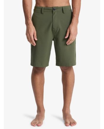 Hombre con Boardshort Quiksilver Union Amphibian 20'' verde Grape Leaf