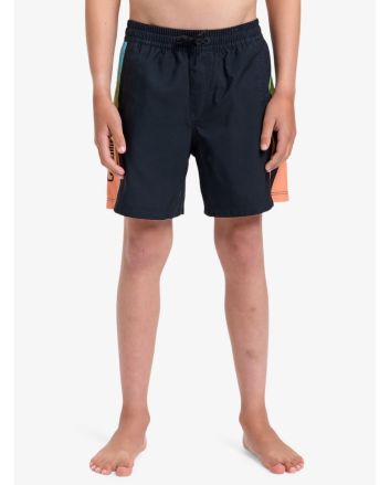 Niño con Bañador Quiksilver Everyday Holmes Volley 14'' Negro