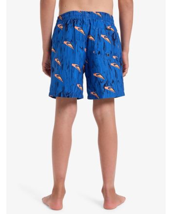 Niño con Bañador Quiksilver Next Gen Volley 14'' Azul 