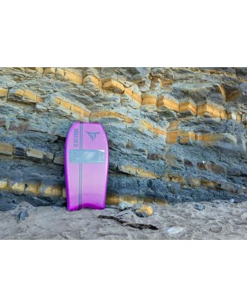 Tabla de Bodyboard GT Boards Paulo Costa Pink-Graphic con Fish Tail Talla 41'' y 42''