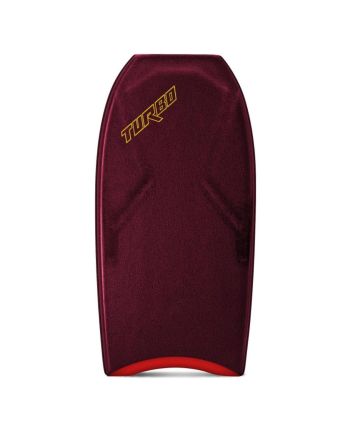 Tabla de Bodyboard Turbo The Six PP Granate/Rojo