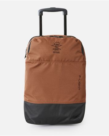 Maleta de cabina con ruedas Rip Curl F-Light Cabin Searchers 35L Marrón