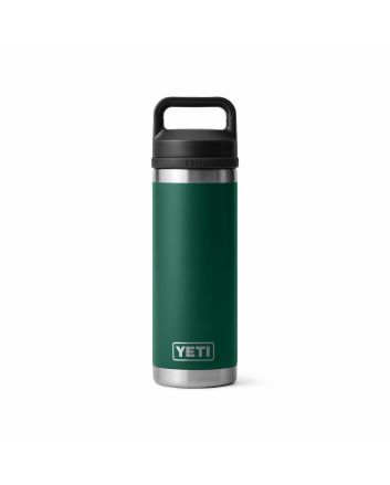 Botella Termo Yeti Rambler 18oz con tapón antifugas Chug color Verde Black Forest Green