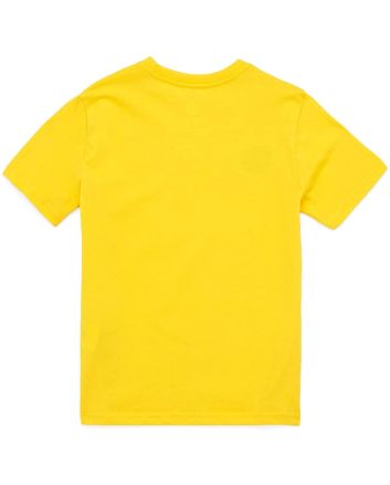 Camiseta de manga corta para niño Element Blazin en color amarillo