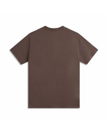 Camiseta de manga corta Florence Flag en color marrón Pumice para hombre