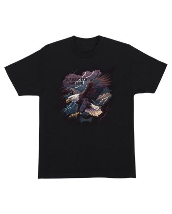 Camiseta de manga corta Independent GFL Eagle  Negra para hombre