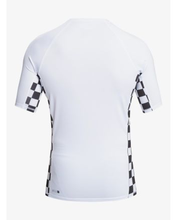 Camiseta Protección Solar UPF 50 Quiksilver Arch This blanca para hombre