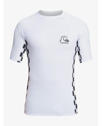 Camiseta Protección Solar UPF 50 Quiksilver Arch This blanca para hombre