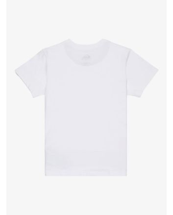 Camiseta de manga corta Quiksilver Ev Gone Surfing Blanca para niño 2-7 años