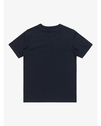 Camiseta de manga corta Quiksilver Comp Logo Azul Marino Oscuro para niño 8-16 años