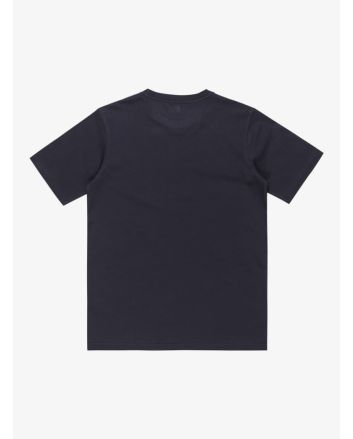 Camiseta de manga corta Quiksilver Ev Comp Logo Azul Marino Oscuro para chico 8-16 años