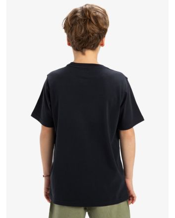 Niño con Camiseta de manga corta Quiksilver Ev Sun Dagger azul marino oscuro