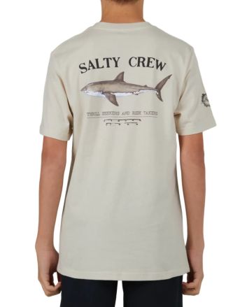Niño con camiseta de manga corta Salty Crew Bruce Boys Bone 