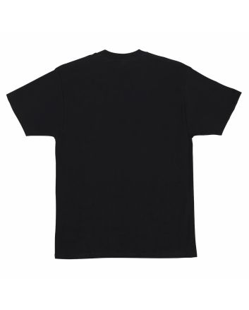 Camiseta de manga corta Santa Cruz Thrasher Screaming Logo Negra para hombre
