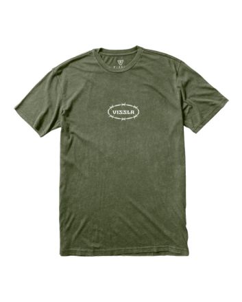 Camiseta de manga corta Vissla Trespassers Surplus Verde para hombre