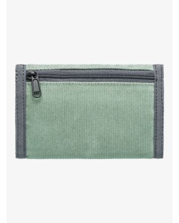 Cartera de triple hoja Quiksilver The Everydaily color verde chino para hombre 