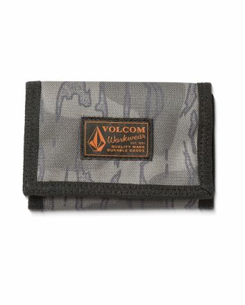 Cartera de velcro Volcom Workwear Brindle para hombre