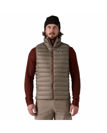 Hombre con chaleco Patagonia Down Sweater Vest Marrón