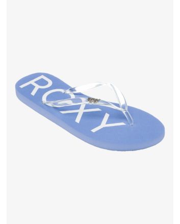Chanclas de playa Roxy Viva Jelly Blue Mist para mujer 