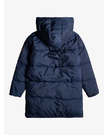 Chaqueta larga acolchada Roxy Glory Box Azul Marino para niña 8-16 años