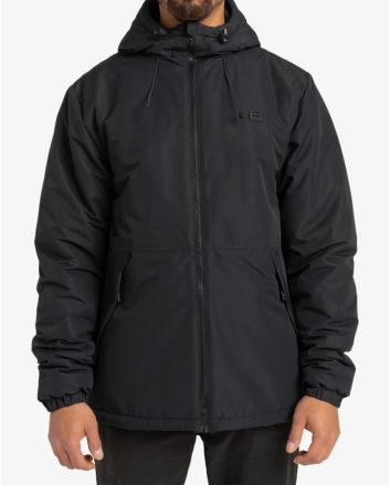 Hombre con Chaqueta Reversible Billabong Transport Revo 10K Jacket Negra 