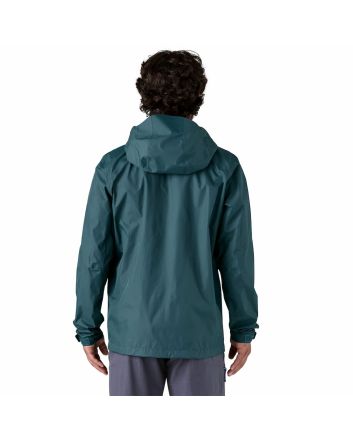 Hombre con Chubasquero plegable Patagonia M's Torrentshell 3L Rain Jacket Tidal Teal