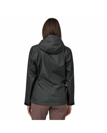 Mujer con Chubasquero plegable Patagonia W's Torrentshell 3L Rain Jacket Negro