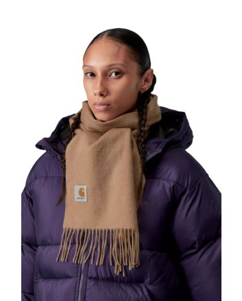 Bufanda de lana Carhartt WIP Clan Scarf Peanut Unisex