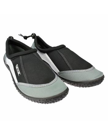 Zapatillas de agua antideslizantes Seac Reef Aquashoes Negros y grises para adulto y niño
