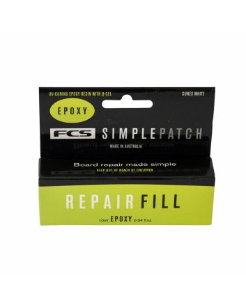 Relleno reparador FCS Simple Patch Repair Fill para tablas de surf epoxy