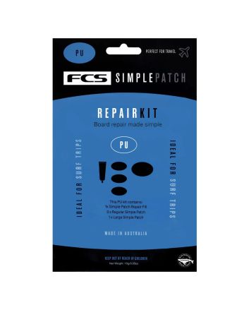 Kit de reparación para tablas de poliéster FCS Simple Patch Repair Kit PU