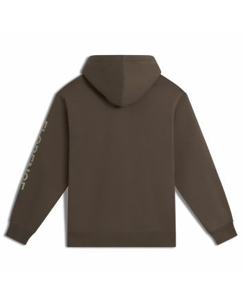 Sudadera Florence Marine X Burgee Hoodie color marrón Pumice con logo y capucha para hombre
