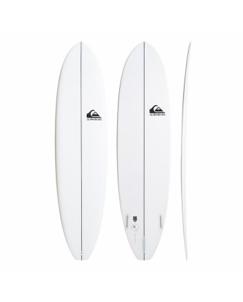 Tabla de Surf Funboard Quiksilver Break 7'3" x 21" x 2 3/4" 48,5L blanca