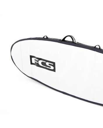 Funda para tabla de surf FCS Travel 1 Longboard Cover 9'6 Negro-Gris