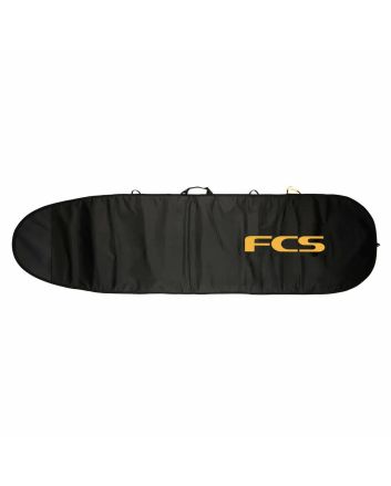 Funda para tabla de surf FCS Classic Fun Board Cover 6'3 color Negro y Mango