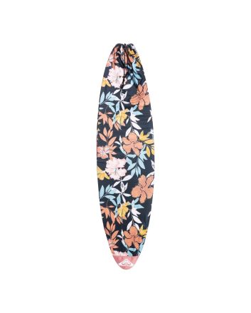 Funda calcetín para tabla de surf Roxy Funboard en negro floral 