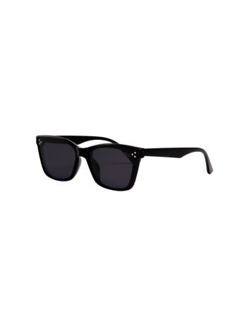 Gafas de sol I-SEA Kiki con montura geométrica negra y lentes polarizadas ahumadas para mujer