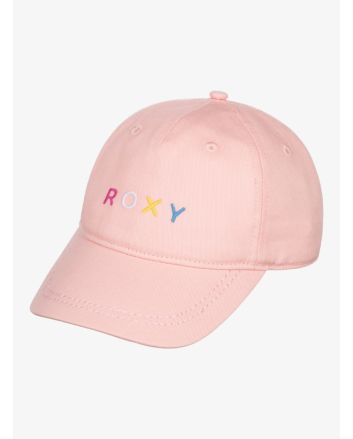 Gorra de béisbol Roxy Dear Believer rosa para chica 