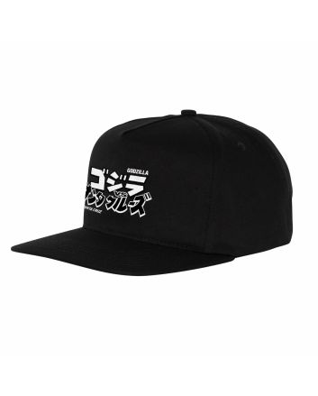 Gorra Godzilla vs Santa Cruz Negra Unisex