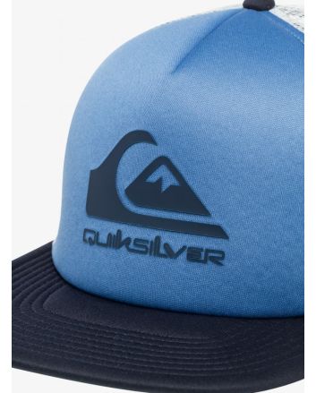 Gorra Trucker Quiksilver Foamslayer Coronet Blue para chico