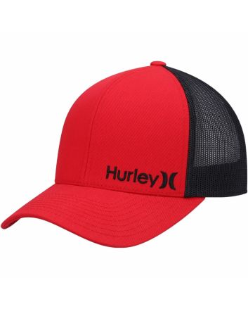 Gorra Trucker Hurley Corp Staple Roja para hombre