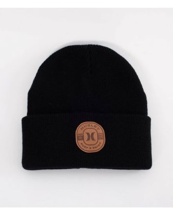 Gorro de invierno Hurley Wrightwood Negro para hombre