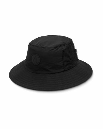 Sombrero de pescador Volcom Hooked On Surf Hat Negro para hombre