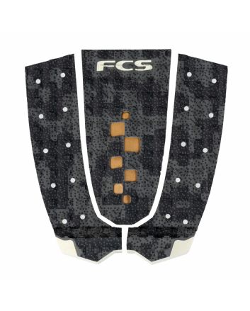 Grip para tabla de surf FCS Barron Mamiya Black-Brass 3 piezas