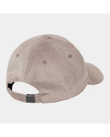 Gorra de pana Carhartt WIP Harlem Cap color Dusky Beige-Wax Unisex